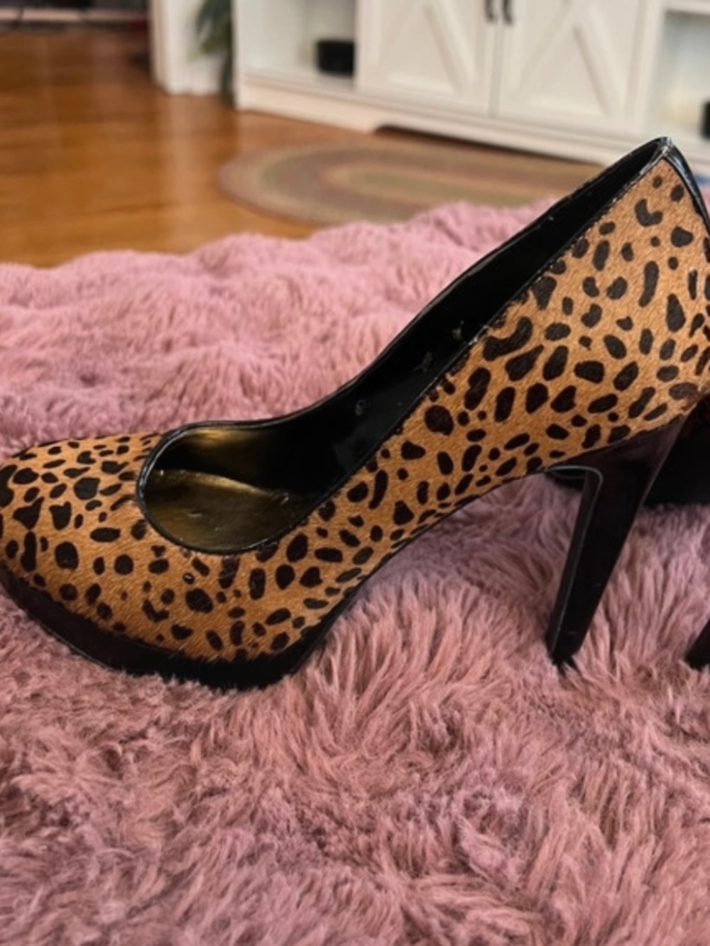 Women’s leopard print heels